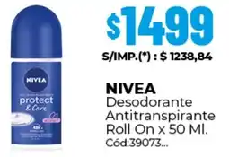 Diarco Nivea desodorante antitranspirante roll on oferta