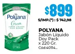 Diarco Polyana jabón líquido doy pack oferta