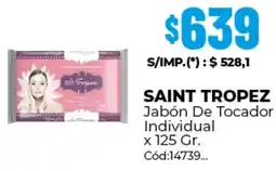 Diarco Saint tropez jabón de tocador individual oferta