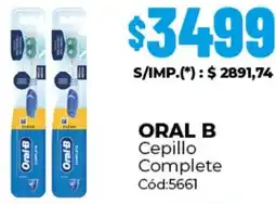 Diarco Oral B cepillo complete oferta