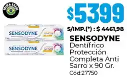 Diarco Sensodyne dentifrico protección completa anti sarro oferta