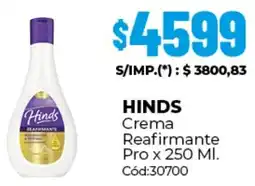 Diarco Hinds crema reafirmante pro oferta