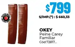 Diarco Okey peine carey familiar oferta