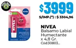 Diarco Nivea balsamo labial humectante oferta