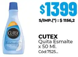 Diarco Cutex quita esmalte oferta