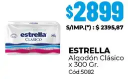 Diarco Estrella algodón clásico oferta