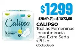 Diarco Calipso toallas femeninas incontinencia leve extra seda oferta
