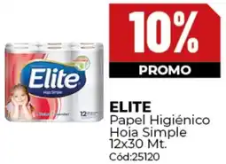 Diarco Elite papel higiénico hoia simple oferta