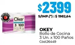 Diarco Okey rollo de cocina oferta
