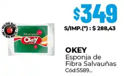 Diarco Okey esponja de fibra salvauñas oferta