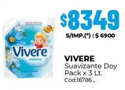 Diarco Vivere suavizante doy pack oferta
