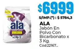 Diarco Ala jabón en polvo con bicarbonato oferta