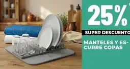 Diarco Manteles y es- curre copas oferta