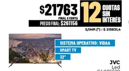 Diarco Jvc smart tv 32" oferta