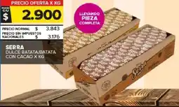 Carrefour Maxi Serra dulce batata/batata con cacao oferta