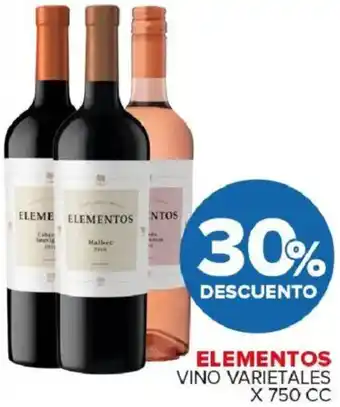 Carrefour Maxi Elementos vino varietales oferta