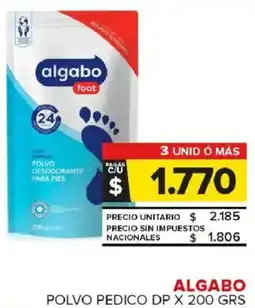 Carrefour Maxi Algabo polvo pedico dp oferta