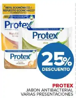 Carrefour Maxi Protex jabon antibacterial varias presentaciones oferta