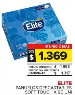 Carrefour Maxi Elite panuelos descartables soft touch oferta