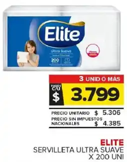 Carrefour Maxi Elite servilleta ultra suave oferta