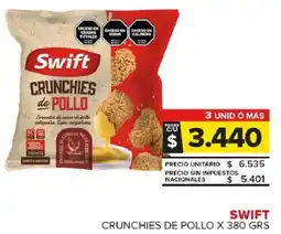 Carrefour Maxi Swift crunchies de pollo oferta