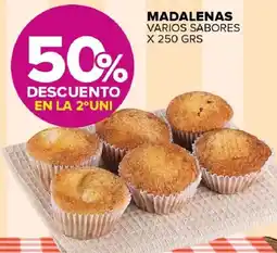 Carrefour Maxi Madalenas varios sabores oferta