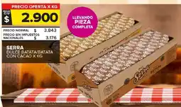 Carrefour Maxi Serra dulce batata/batata con cacao oferta