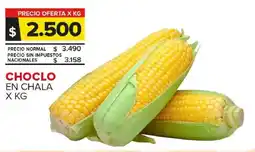 Carrefour Maxi Choclo en chala oferta