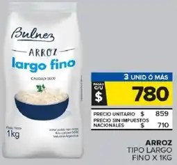 Carrefour Maxi Arroz tipo largo fino oferta