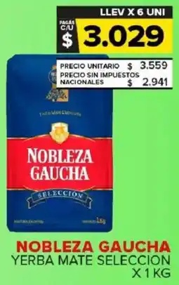 Carrefour Maxi Nobleza gaucha yerba mate seleccion oferta
