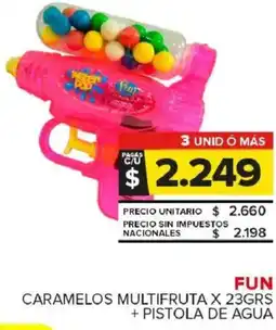 Carrefour Maxi Fun caramelos multifruta oferta