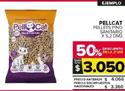 Carrefour Maxi Pellcat pellets pino sanitario oferta