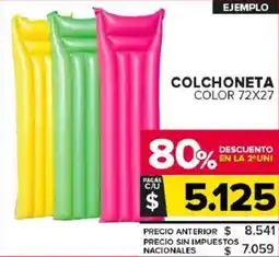 Carrefour Maxi Colchoneta color oferta