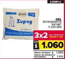 Carrefour Maxi Gel refrigerante sachet oferta