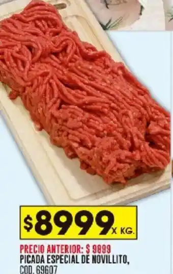 Picada especial de novillito