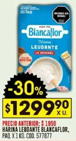 Coto Blancaflor harina leudante paq. oferta