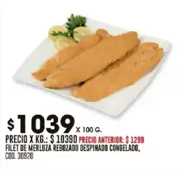 Coto Filet de merluza rebozado despinado congelado oferta
