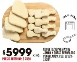 Coto Nuggets/supremas de jamón y queso rebozados oferta