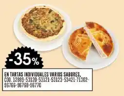 Coto En tartas individuales varios sabores oferta