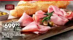 Coto Fiambre de cerdo campo austral oferta