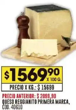 Coto Reggianito primera queso oferta