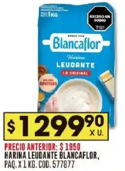 Coto Blancaflor harina leudante paq. oferta