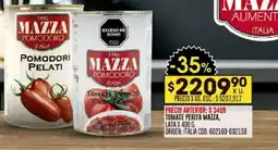 Coto Mazza tomate perita lata oferta