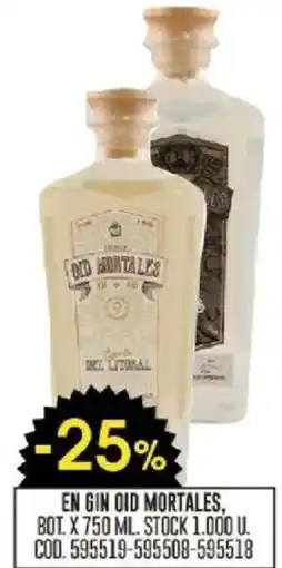 Coto En gin oid mortales, bot. oferta