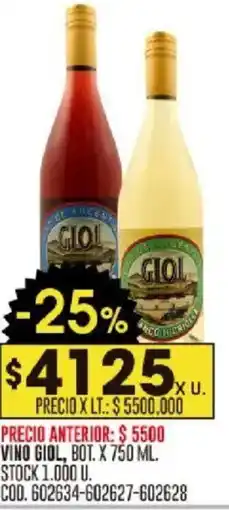 Coto Giol vino bot. oferta