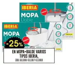 Coto En mopa+balde varios tipos iberia oferta