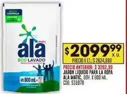 Coto Ala matic jabon liquido para la ropa doy. oferta