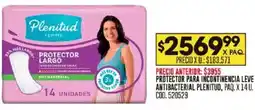 Coto Plenitud protector para incontinencia leve antibacterial paq. oferta