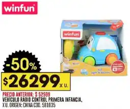 Coto Winfun vehiculo radio control primera infancia oferta