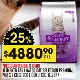 Coto Cat selection alimento para gatos premium, paq. oferta